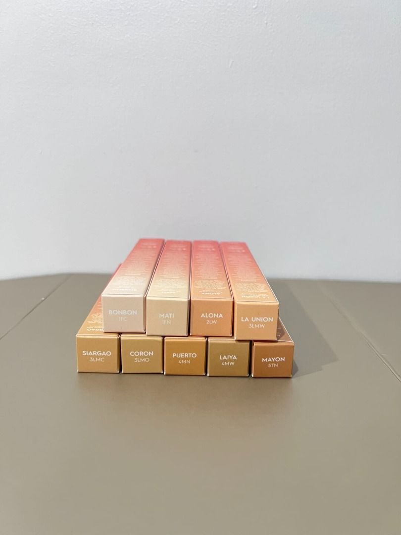 Colourette Second Base Concealer (Category: Makeup) located in Manila. Submitted by offthelabelmnl (Listing ID 1447209802, Image 2). Description: Colourette Second Base Concealer - Available shades: Bonbon, Mati, Alona, La Union, Siargao, Coron, Puerto, Laiya, Mayon - Versatile use: contouring, highlighting, or foundation - new stock Loc: BGC Exp: 2029.