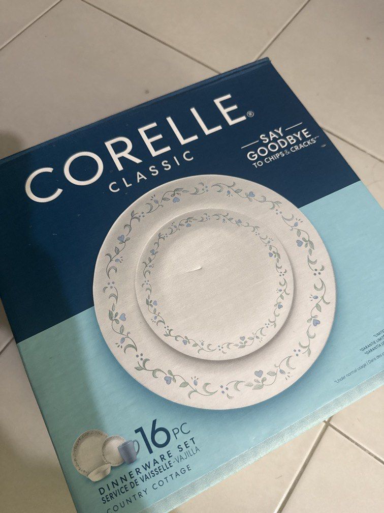 Corelle Classic Country Cottage 16-Piece Dinnerware Set