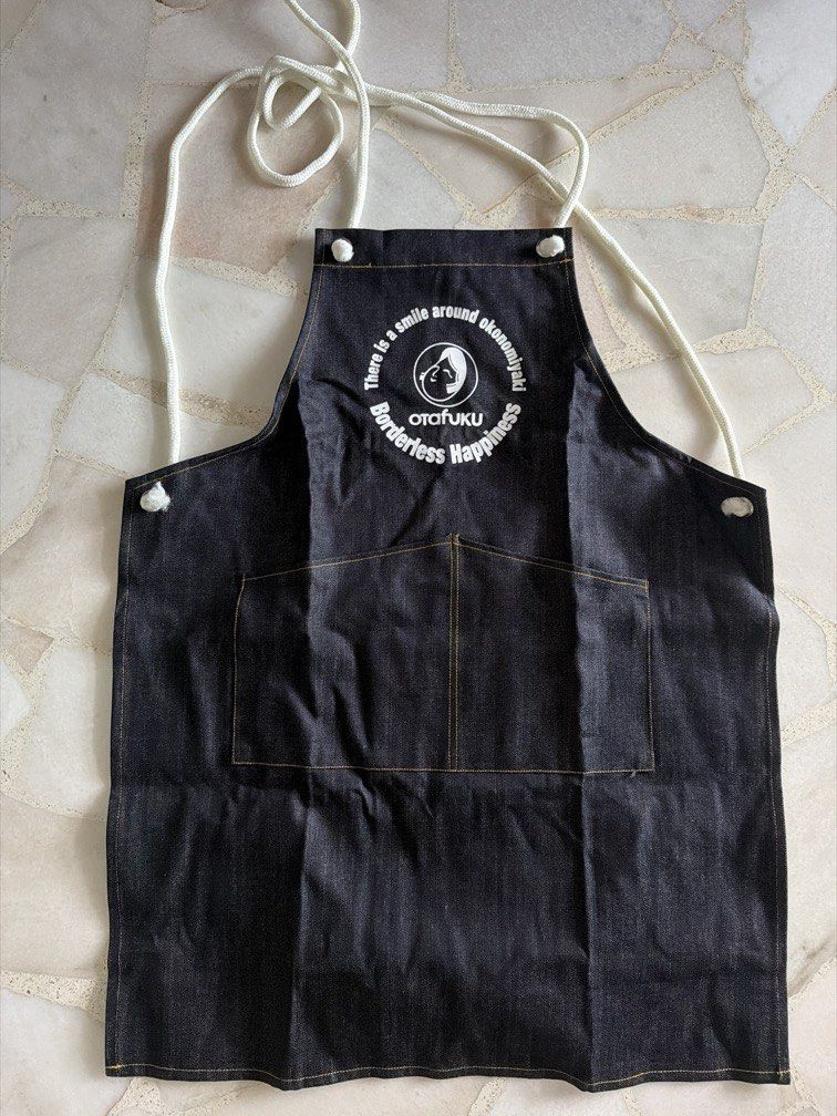 Cute denim apron