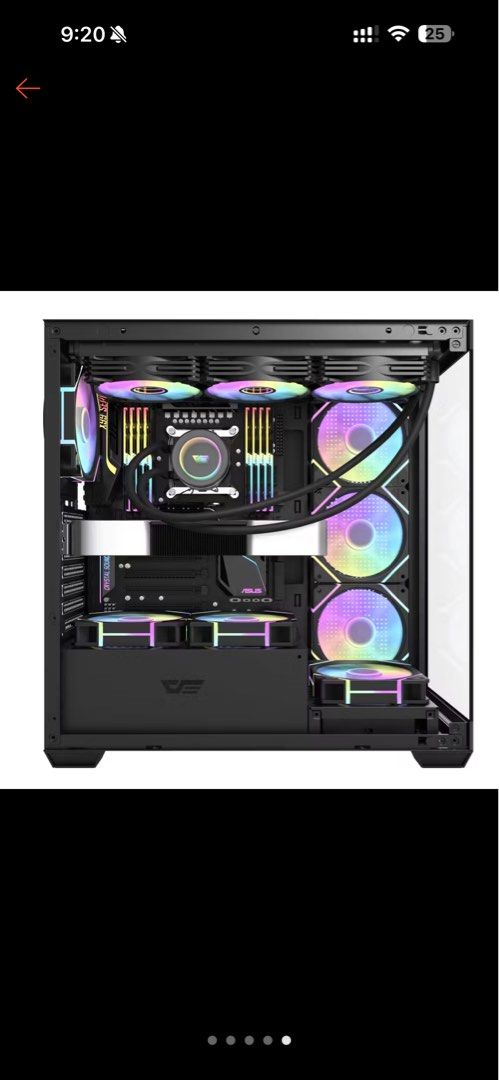 Darkflash PC Case with Tempered Glass498486367035729920