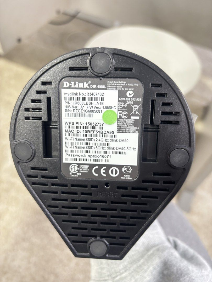 D-Link DIR-868L Wireless AC1750 Dual Band WiFi Router