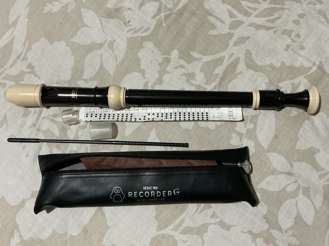 Flute Korea (Category: Musical Instruments) located in Angeles City. Submitted by goodbuysathome (Listing ID 1447221031, Image 1). Description: Hdc alto recorder German style From Korea po Add sf 74 jnt Gcash payment .