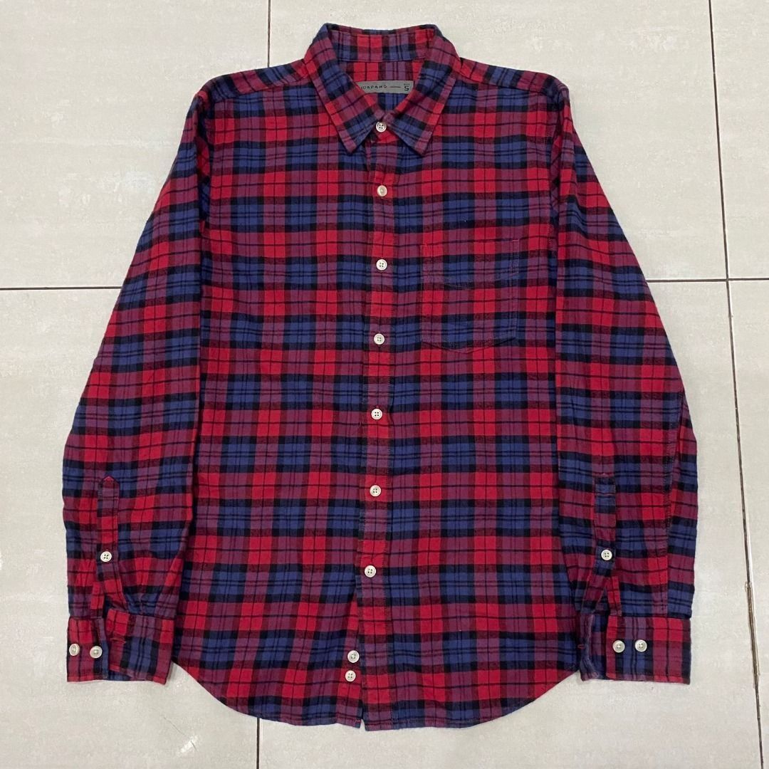 GIORDANO. [K299?] Kemeja Flanel/Flannel Maroon Navy Hitam Original Nominus Size S Bandung (Kategori: Atasan) berada di Bandung. Dikirim oleh 99coolz.shop (ID iklan 1447124344, Gambar 1). Deskripsi: Kemeja Flanel/Flannel GIORDANO Original Nominus Warna Maroon Navy Hitam Size S (71x48cm) 140k net freeongkir Bandung - RS Hermina Arcamanik.