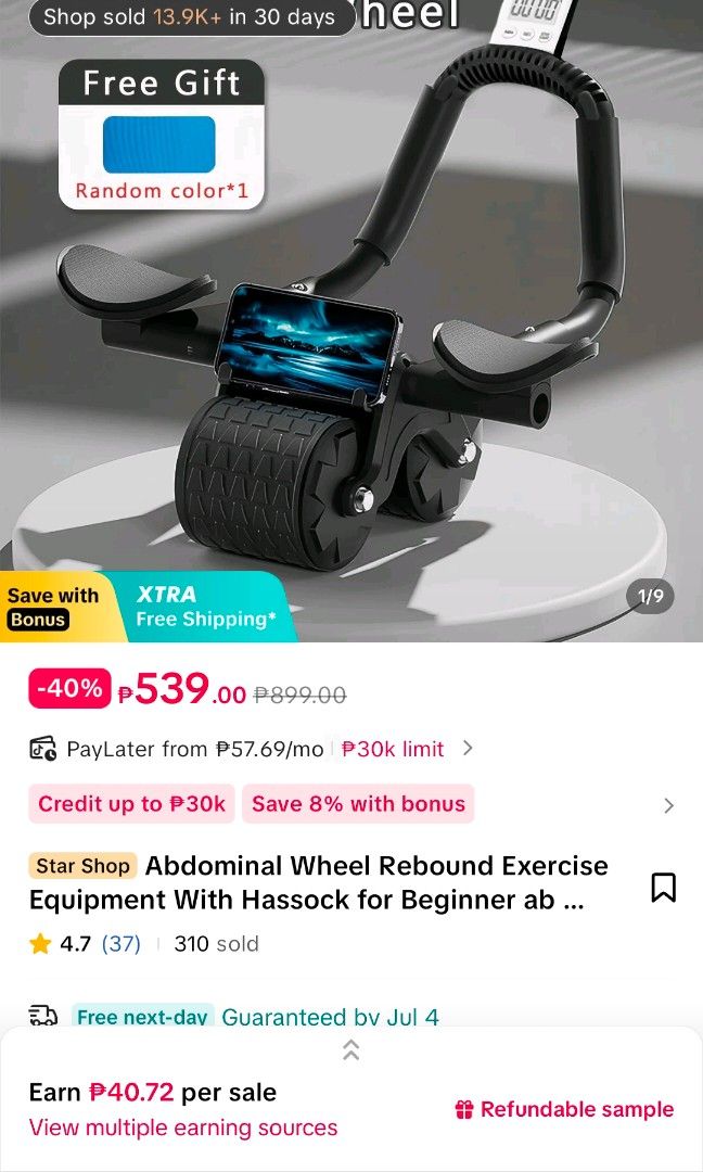 Home Excercise Bundle | Get All (Category: Weights & Dumbbells) located in Quezon City. Submitted by _louna36 (Listing ID 1447236461, Image 1). Description: Hi, Im selling all I have. Andominal Wheel exercise tool Yoga Mat Sit Bar Up Stand Tool Selling All for Bundle Twice lang nagamit / No time for fitness exercise. Looking for new owner!! PM for negotiations 🛵 LALAMOVE / GRAB EXPRESS MOP: BPI only.