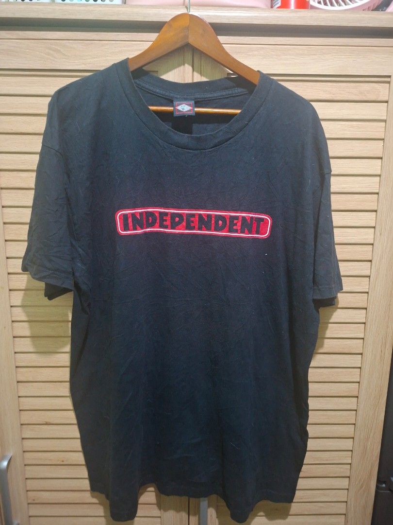 Independent T-Shirt Black (Category: Tshirts & Polo Shirts ) located in Paranaque City. Submitted by stufflykdat (Listing ID 1447214749, Image 1). Description: - Classic Independent t-shirt - Features the iconic Independent logo on the front - Made with good quality fabric for comfort - Ideal for everyday casual wear - Includes the Independent logo tag on the inside - A versatile staple piece for any wardrobe.