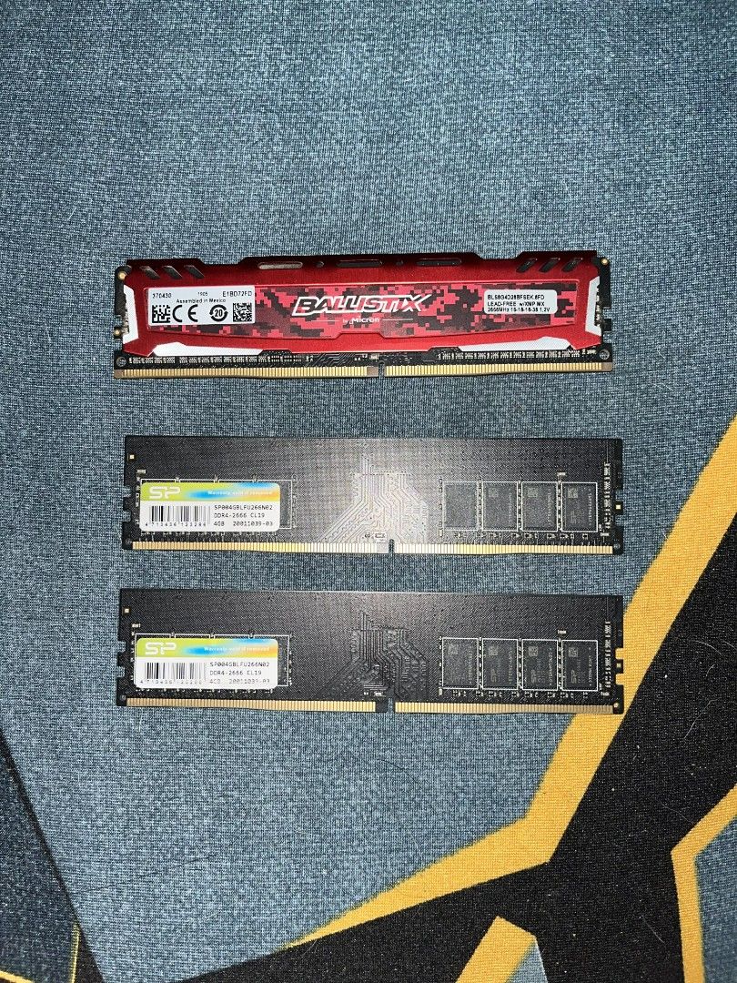 Intel i5-9400F + B360M AORUS PRO + 16GB DDR4 Bundle (Category: Desktops) located in Cagayan de Oro. Submitted by gaaab777 (Listing ID 1447144475, Image 2). Description: PC Bundle for Sale • Intel Core i5-9400F • Gigabyte B360M AORUS PRO Motherboard • 16GB DDR4 2666MHz RAM (8GB Crucial Ballistix + 2×4GB Silicon Power) 📍 CDO 💰 ₱8,500 (Negotiable) 📩 PM for more details, photos, or BIOS screenshots..