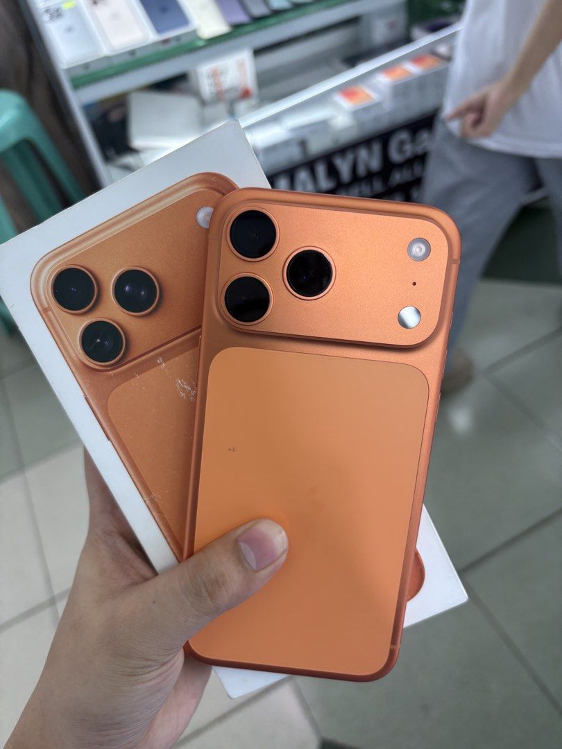 iPhone 17 Pro Max 256GB Factory Unlock No Issue Secondhand (ESIM) (Category: iPhone 17 Series) located in Pasig City. Submitted by FarAndRayShop (Listing ID 1447269367, Image 1). Description: OPEN FOR SWAP/SELLING/BUYING (RFS: Buy and Sell) Price: 67,499 iPhone 17 Pro Max 256GB •FACTORY UNLOCK (ESIM) •NO HIDDEN ISSUES •TEST TO SAWA •Authentic Phone Physical store in Greenhills Shopping Center XD-14 Stall Number Look For Rayray Or Anika NO CASH IN