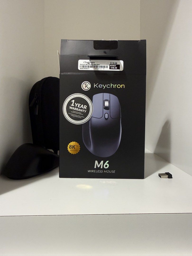 Keychron M6 Wireless Mouse 8KHz Polling Rate498356047515504640