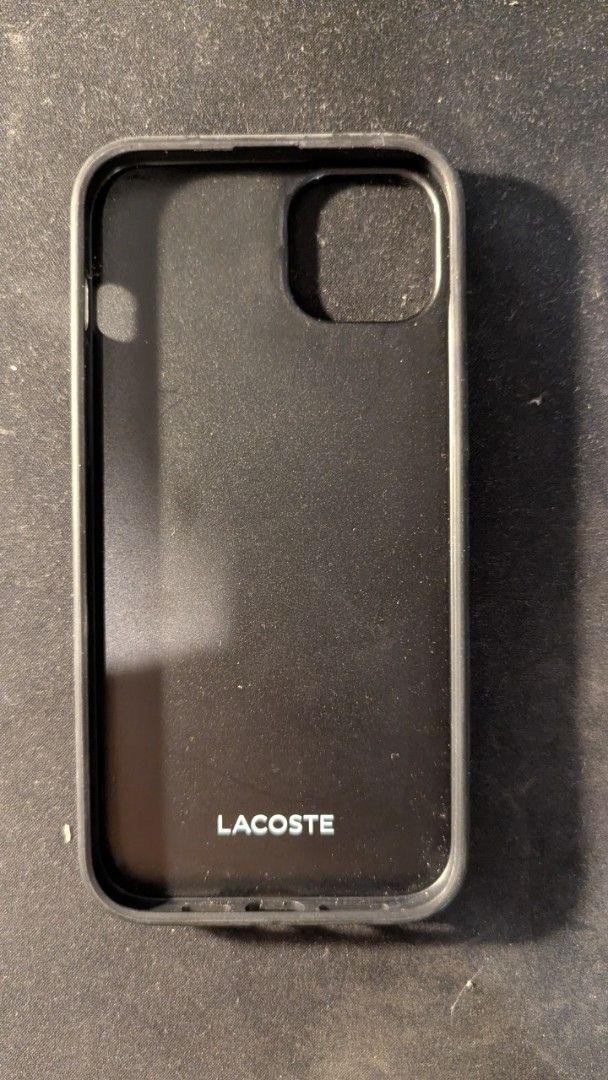 Lacoste Iphone 14 Plus case (Category: Cases & Sleeves) located in Antipolo. Submitted by josefsells (Listing ID 1447228801, Image 3). Description: For sale!! Lacoste Iphone 14 Plus Case With Original Box.