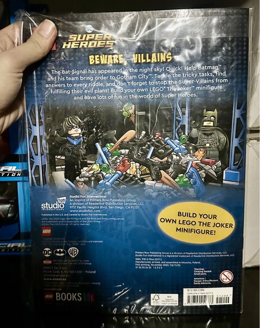 Lego DC Super Heroes Beware Villains (Category: Lego & Building Sets) located in Binan City. Submitted by elf.0000 (Listing ID 1447243240, Image 2). Description: P500.00 plus sf Payment via gcash Ship thru j&t.