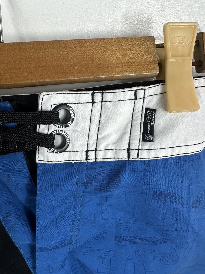 Lost Surf Board Shorts Size 32 Black Blue (Category: Swim Trunks & Board Shorts) located in Manila. Submitted by collect__ph (Listing ID 1447132505, Image 3). Description: - Brand: Lost - Type: Board Shorts - Color: Black and Blue Color Block - Design: All-over print on blue panels - Size: 32 - Material: 100% Polyester - Ideal for: Beach or Pool.