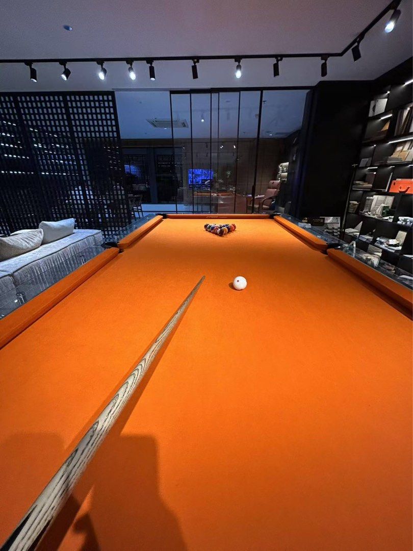 luxury billboard pool table (Category: Billiards and Bowling) located in Makati City. Submitted by lovejuju72 (Listing ID 1447220287, Image 2). Description: - Bought price is 580,000p - RFS: change interior of our office and showroom - including shipping and installation .
