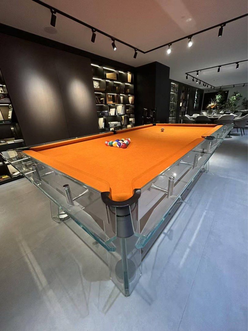 luxury billboard pool table (Category: Billiards and Bowling) located in Makati City. Submitted by lovejuju72 (Listing ID 1447220287, Image 1). Description: - Bought price is 580,000p - RFS: change interior of our office and showroom - including shipping and installation .