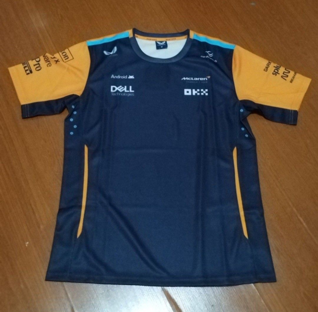 Maclaren F1 team shirt (Category: Activewear) located in Manila. Submitted by carlolaton57984 (Listing ID 1447238169, Image 1). Description: Maclaren F1 team shirt W: 20.5 inches, L: 28.5 inches RFS: Decluttering MOP: G-cash Shipping only tru LBC @ buyers expense Contact me @ 09175962527 for faster transaction .
