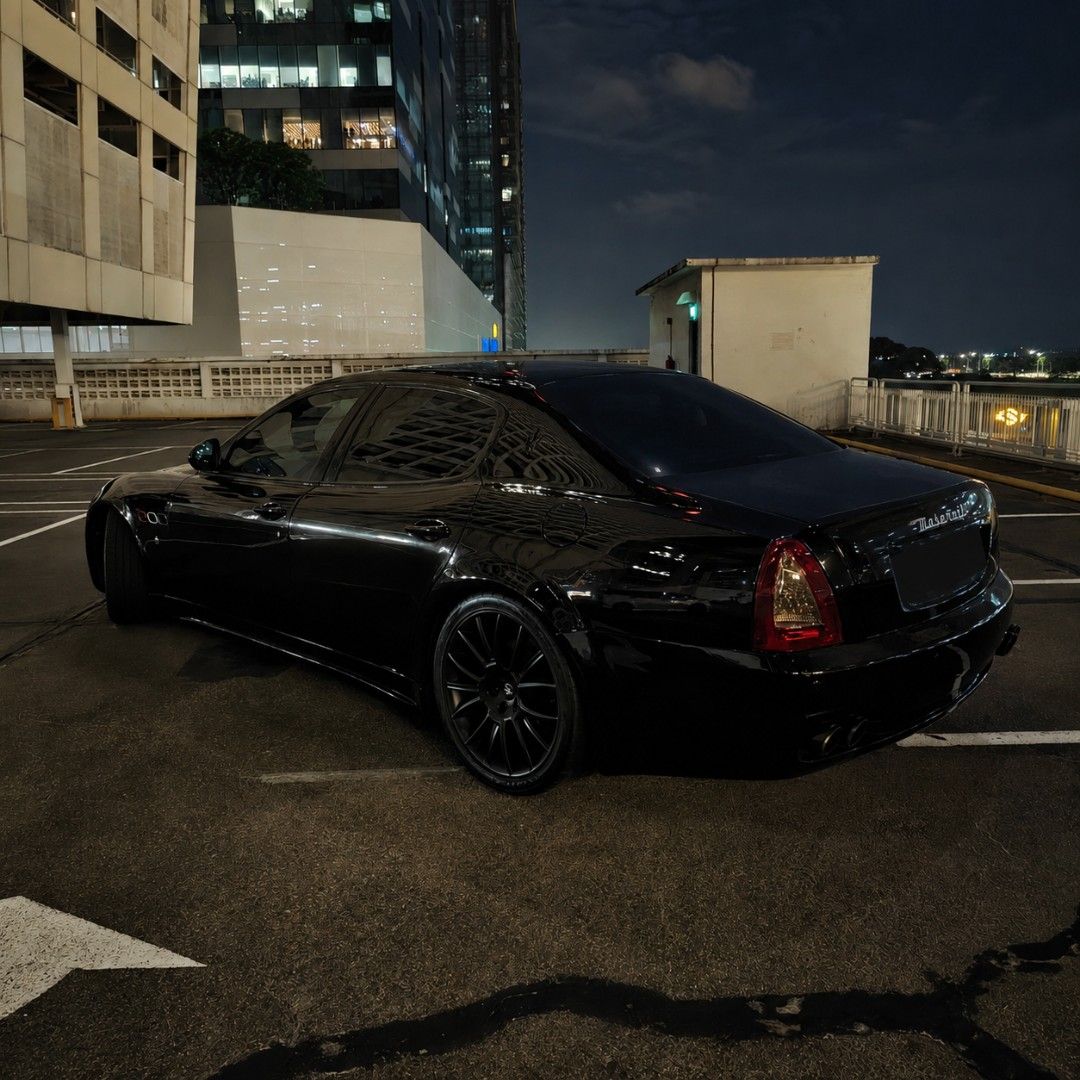 Maserati Quattroporte 4.2 (A) (Category: Used Cars) located in Singapore. Submitted by d.pengu (Listing ID 1436641229, Image 2). Description: All repairs done up with full interior re-wrap and respray. PM for more info. Looking for direct sale only..