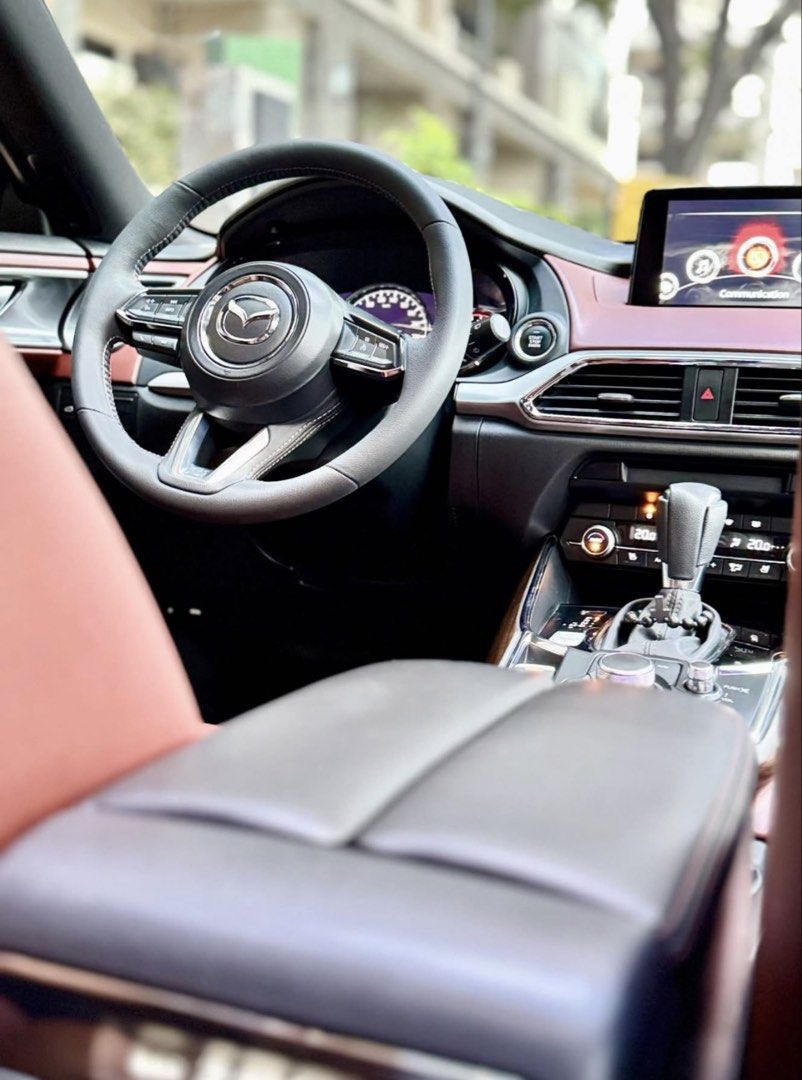 Mazda CX-9 2.5 AWD Turbo (A) (Category: Used Cars) located in San Juan City. Submitted by mariel.declutter (Listing ID 1447221201, Image 3). Description: 2020-21 MAZDA CX-9 AWD 2.5L 4-Cylinder Turbo SkyActiv G - Full Nappa Leather Premium Seats - New Steering Wheel and Shift Knob (German Leather) - New Rack and Pinion (original Mazda) - New Tires and Battery - New Air and Cabin Filters - New Drive Belt - Complete casa Maintenance Records (with Re