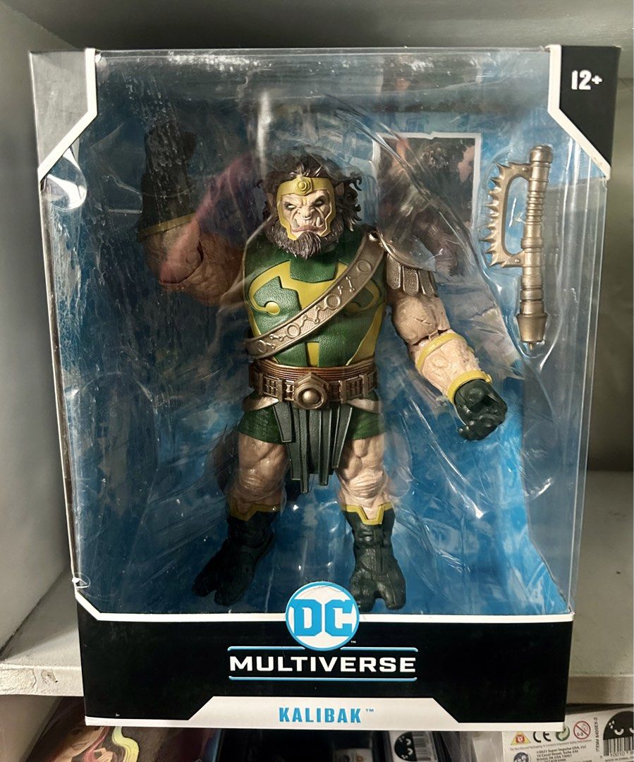 McFarlane DC Multiverse Kalibak (Category: Figurines & Statues) located in Binan City. Submitted by elf.0000 (Listing ID 1447236640, Image 1). Description: P2,900.00 plus sf 12” tall Payment via gcash Ship thru j&t Brand new and sealed but box is not in perfect condition .