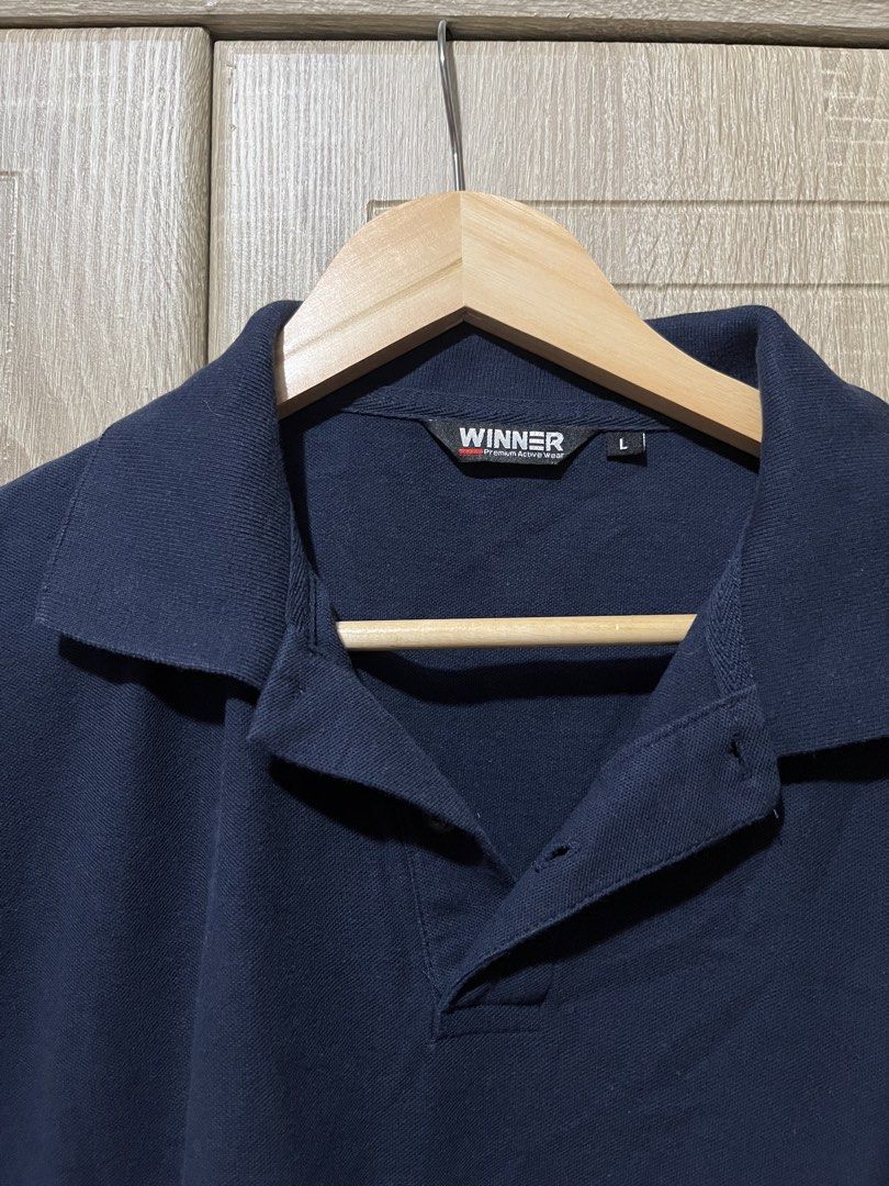 Mens polo shirt navy (Category: Tshirts & Polo Shirts ) located in Cavite. Submitted by mainestreams (Listing ID 1447199461, Image 2). Description: Large men Quality fabric.