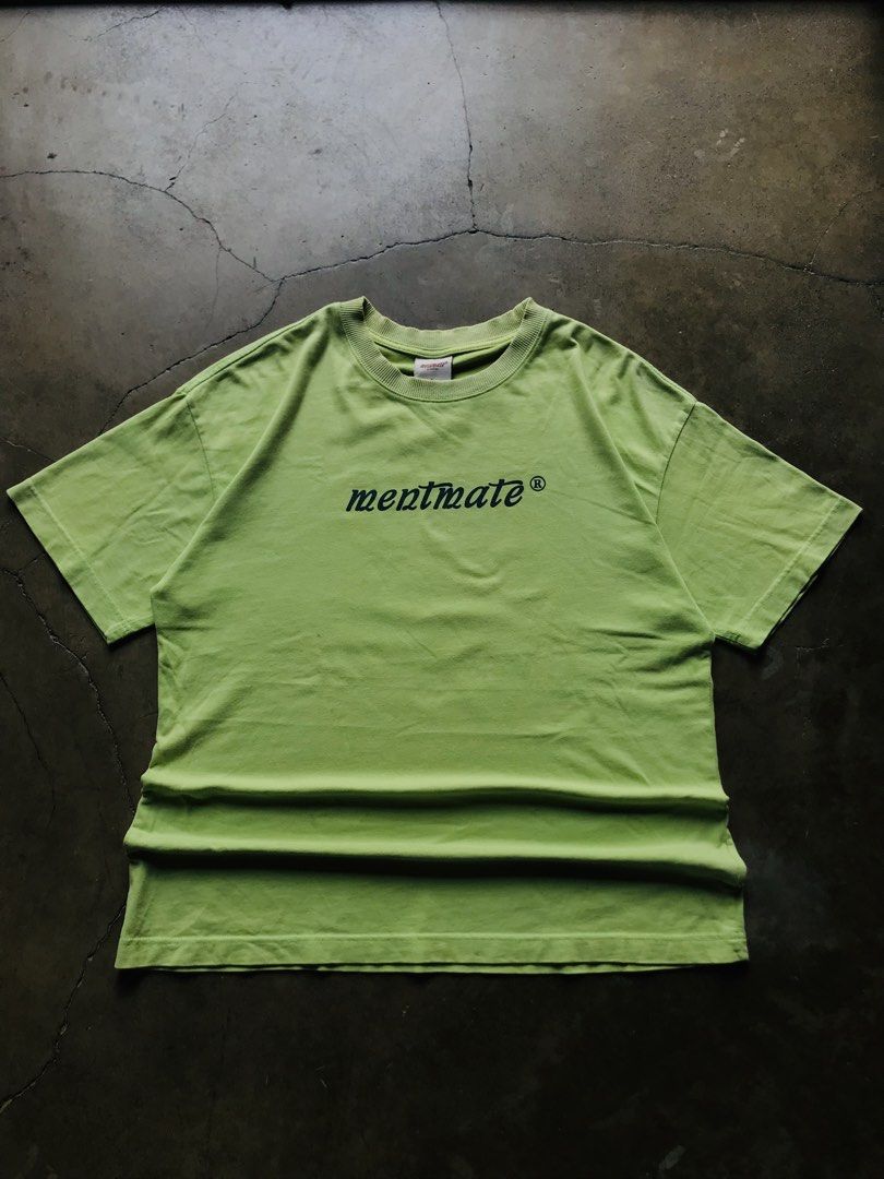 Mentmate tshirt (Category: Tshirts & Polo Shirts ) located in Cabanatuan. Submitted by offtherack.studio (Listing ID 1447150664, Image 2). Description: AUTHENTIC EXCELLENT CONDITION SIZE LARGE ON TAG LENGTH: 28 WIDTH: 23 FLAW: minimal stain.