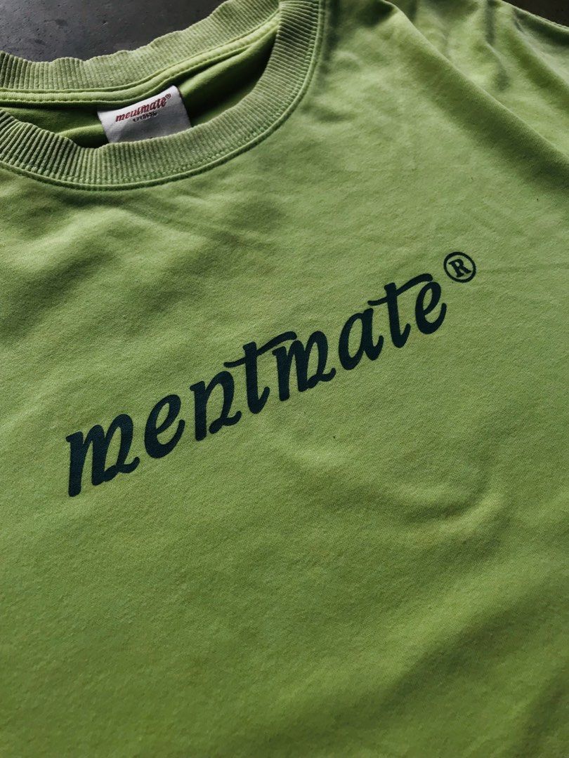 Mentmate tshirt (Category: Tshirts & Polo Shirts ) located in Cabanatuan. Submitted by offtherack.studio (Listing ID 1447150664, Image 3). Description: AUTHENTIC EXCELLENT CONDITION SIZE LARGE ON TAG LENGTH: 28 WIDTH: 23 FLAW: minimal stain.