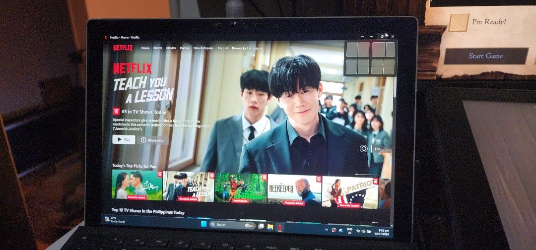 Microsoft Surface Pro 7 Laptop Tablet i5 10th gen (Category: Laptops & Notebooks) located in Quezon City. Submitted by 0503rohangondor (Listing ID 1447244115, Image 2). Description: - Microsoft Surface Pro 7 - Versatile 2-in-1: Use as a laptop or a tablet - Ideal for both work and entertainment - Features a bright and clear display - Includes a functional, attached keyboard 128gb ssd 8ghz ram iris graphic card - Runs on Windows operating system w