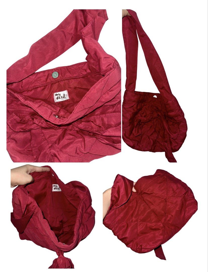 Miu The Label Bow Bag (Red) (Category: Shoulder Bags) located in Manila. Submitted by callieg__ (Listing ID 1447247845, Image 1). Description: - used twice - LAST PRICE POSTED - MOP : GCASH/BANK - LALAMOVE/LBC.
