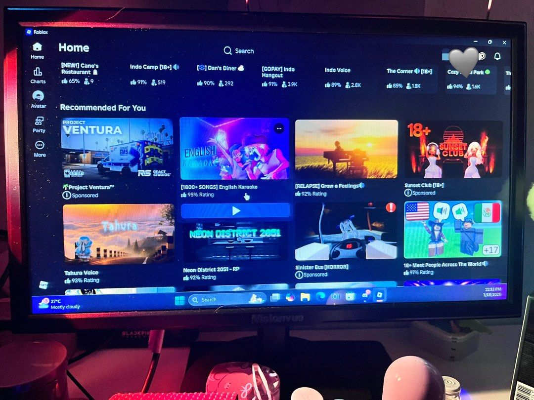 Monitor Pc (Category: Desktops) located in Kuala Lumpur. Submitted by ayqixy (Listing ID 1447280544, Image 2). Description: MONITOR VISIONVUE 19” – LENGKAP DENGAN & ADAPTER 🔥 Nak jual monitor Visionvue 19 inci. Masih dalam keadaan baik dan berfungsi elok. Sesuai untuk kerja, belajar, gaming ringan atau guna dengan desktop / console. 📺 Saiz: 19 inci ⚡ 75Hz Refresh Rate 🖥️ Resolusi 1366 × 768 🎨 Panel VA – warna cantik & selesa mata 🔌 Port HDMI