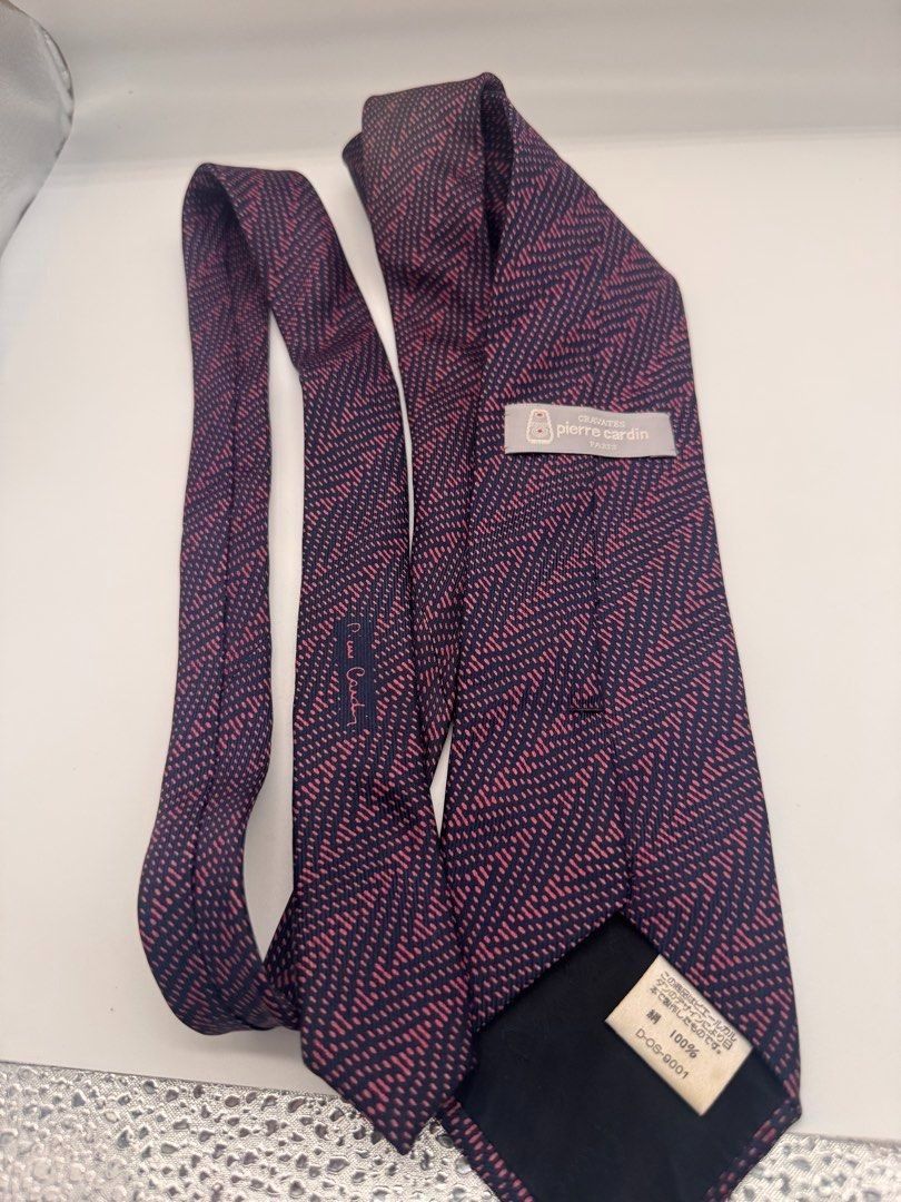 navy and maroon Pierre Cardin Tie (Category: Ties) located in Quezon City. Submitted by mdgco (Listing ID 1447209132, Image 3). Description: Vintage Pierre Cardin Necktie from Japan , all unused. I have other brands of vintage necties Calvin Klien, Isetan, Durban, Hanae Mori, Valentino Cravatte, Burbery and etc. all from Japan. Discounts if you buy more than 3 items. PREMIUM ITEMS! .