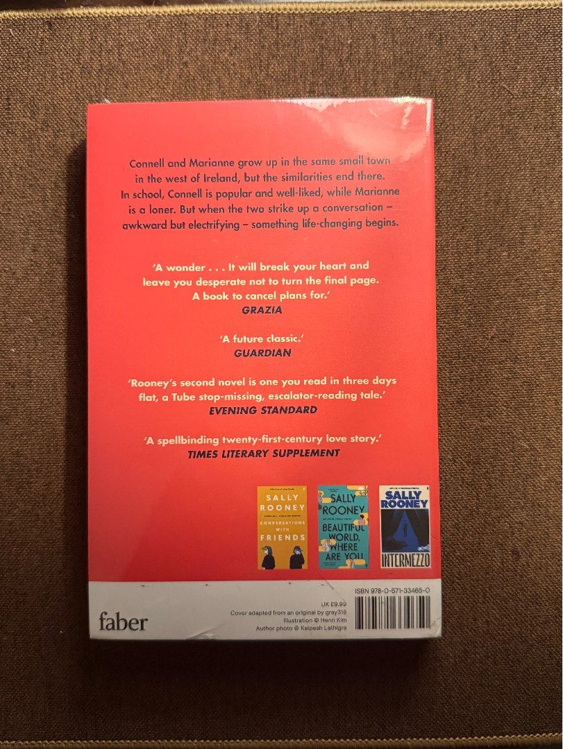 Normal People by Sally Rooney (Category: Storybooks) located in Kuala Lumpur. Submitted by user1206 (Listing ID 1447266153, Image 2). Description: - Normal People by Sally Rooney - Multi-million copy bestseller - Coming-of-age story of Connell and Marianne - Described as extraordinary and moving - A classic love story.