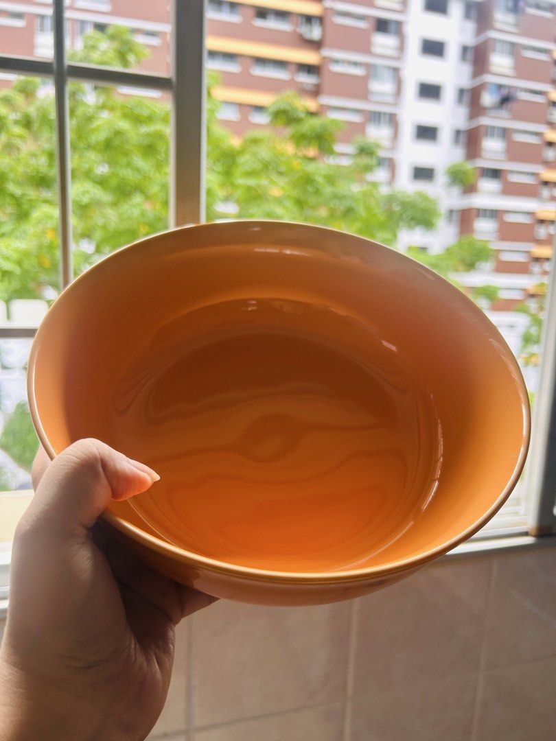 Orange Ceramic Serving Bowl 22cm498181726934804481