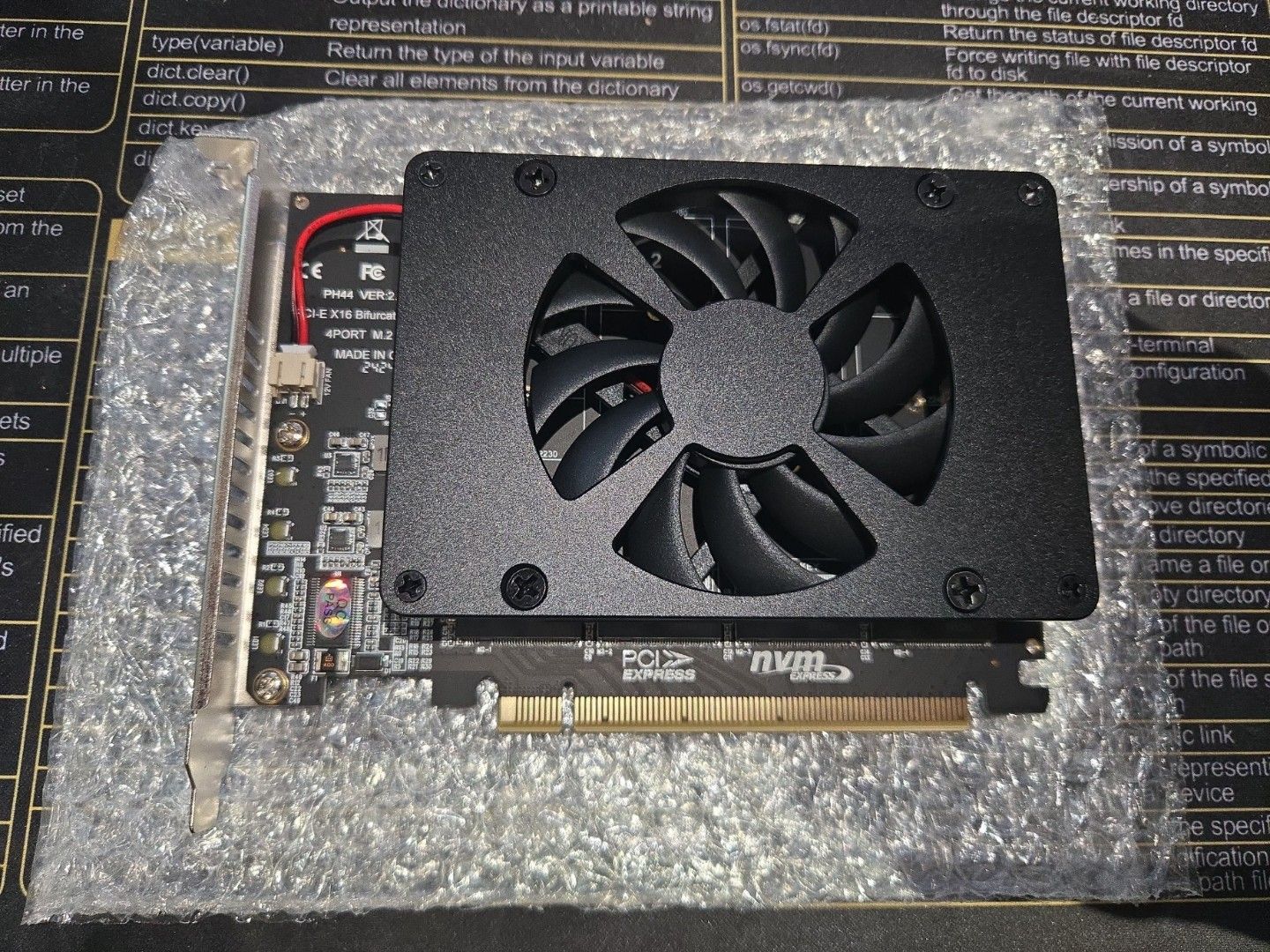 PCIE4 NVMe x4x4x4x4498363778655866880