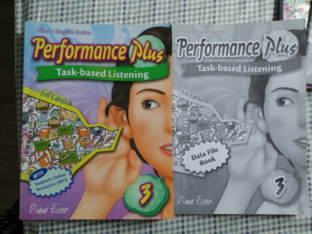 Performance Plus task-based listening （分類：教科書）位於 Hong Kong。 由 puretree.001 提交（商品編號 1447185932，圖片 2）。簡介： Plus全新 書用鉛筆寫過5頁，已擦咗，但有紅筆批改（例圖4、5）。