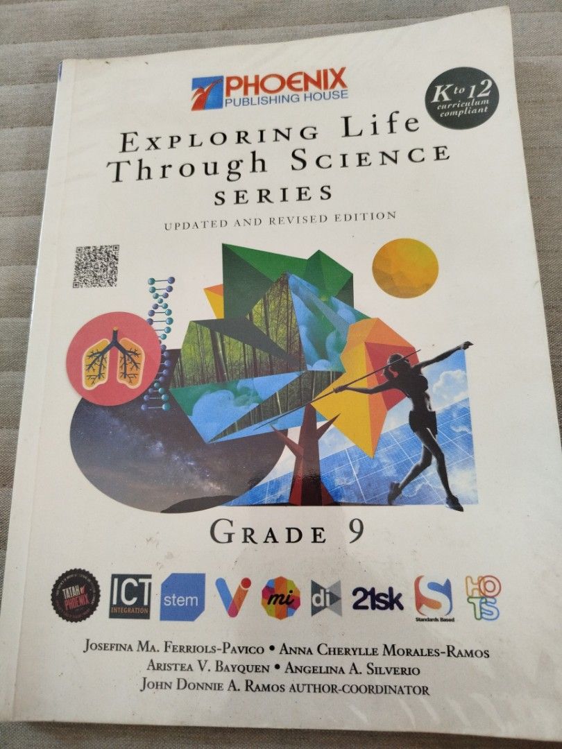 Phoenix Publishing Exploring Life Through Science Grade 9 Textbook (Category: Textbooks) located in Las Pinas. Submitted by idr04 (Listing ID 1447131905, Image 1). Description: - intact spine and cover - complete pages - has markings on some of the pages shipping fee c/o buyer.