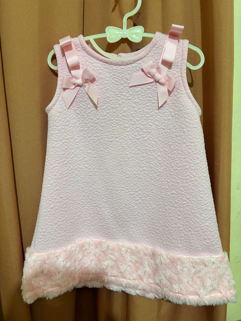 Pink Dress for Kids (Category: Babies & Kids Fashion) located in Angeles City. Submitted by tin_chichi (Listing ID 1447206032, Image 1). Description: Size 3 ( 3yo) Worn once lang. RFS: decluttering. Need more closet space for my daughter.