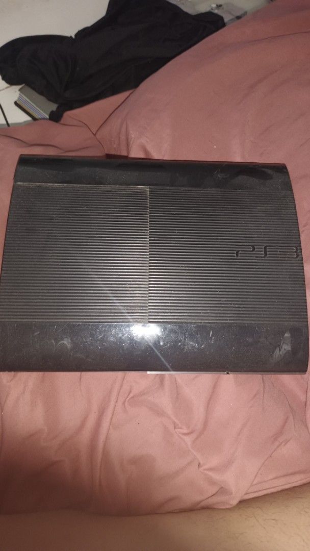 PlayStation 3 Console Bundle with 10 Games (Category: PlayStation) located in Manila. Submitted by puredeer_53ad7f (Listing ID 1447209875, Image 1). Description: - PlayStation 3 console - Includes 10 games (cases included) - Games include: Call of Duty (x2), Splinter Cell, GTA V, Uncharted 2, Need for Speed: Hot Pursuit, and more -With 2 Controllers,Power cable - Console has some dust, but is in good working condition - Perfect for hours of gamin