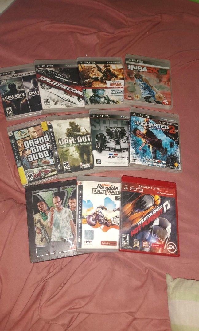 PS3 GAMES (Category: PlayStation) located in Manila. Submitted by puredeer_53ad7f (Listing ID 1447208443, Image 1). Description: 300 each slightly nego tondo manila location.