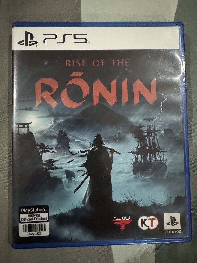 Rise of the Ronin (Category: PlayStation) located in Quezon City. Submitted by fortisorion (Listing ID 1447186032, Image 1). Description: Used but mint condition. No scratches or sort of damage. Location: Project 8, QC Delivery: Lalamove, and only within Metro Manila please..