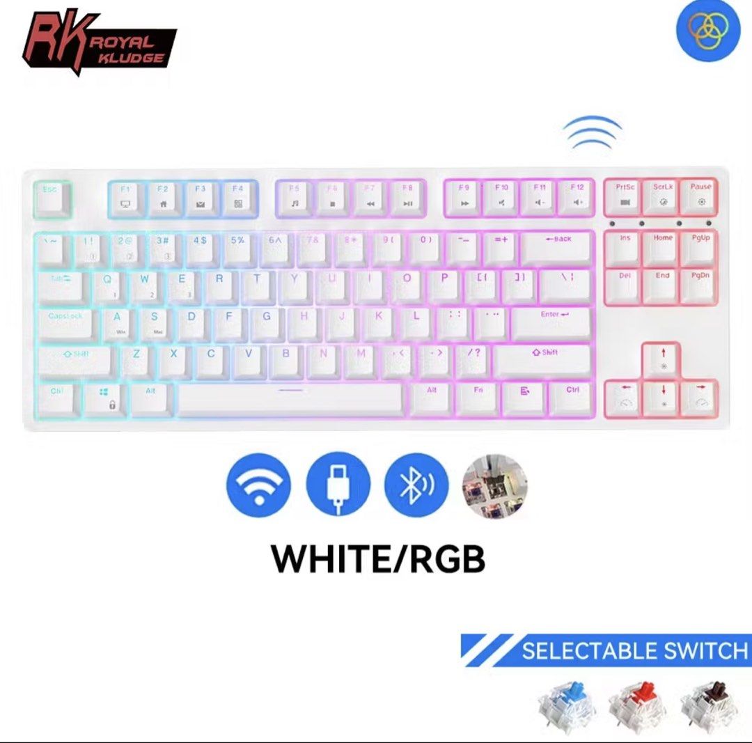 Royal Kludge RK87 (brown switch)