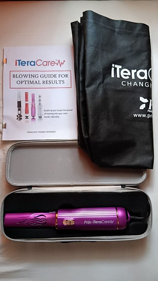 ITeraCare Premium Plus (Category: Massage Devices) located in Antipolo. Submitted by imperial_trader (Listing ID 1447293286, Image 1). Description: - RFS: personal emergency *NEGOTIABLE/OPEN TO OFFERS as well - offers will be considered until a deal is made (items are delivered to the buyer and payment is made) - auto accept price: Php 29,900 - bought from ITeraCare Marikina - used for a few 30min-1hr sessions - tested, working & in good conditio