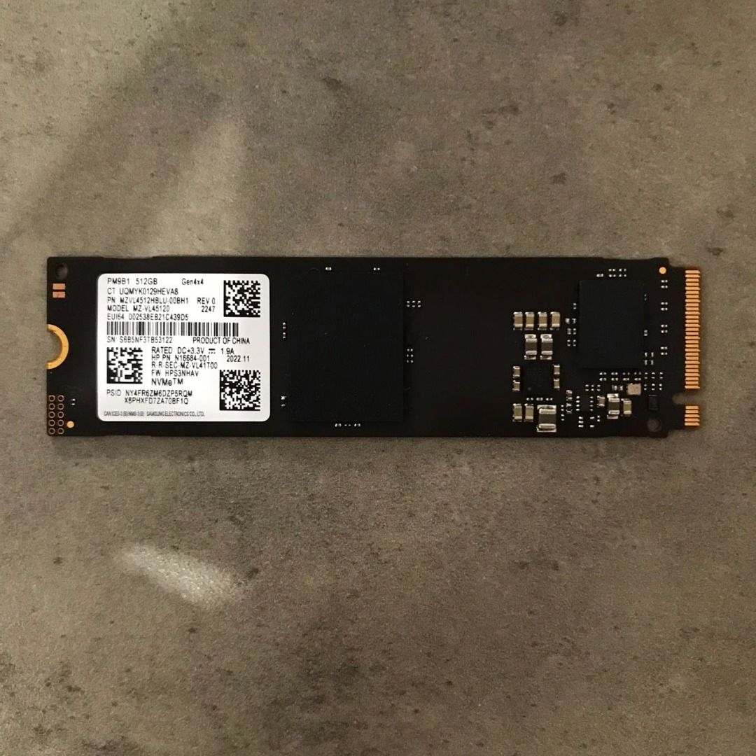Samsung PM9B1 512GB498602212234383361