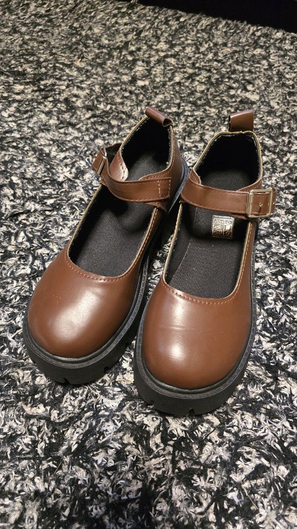 Shein Mary Jane Shoes (Category: Loafers) located in Manila. Submitted by tan.sofiaa (Listing ID 1447138991, Image 1). Description: - only used once for graduation photoshoot - originally bought: Php 1,046 - shein size: CN 37/US 6.5.