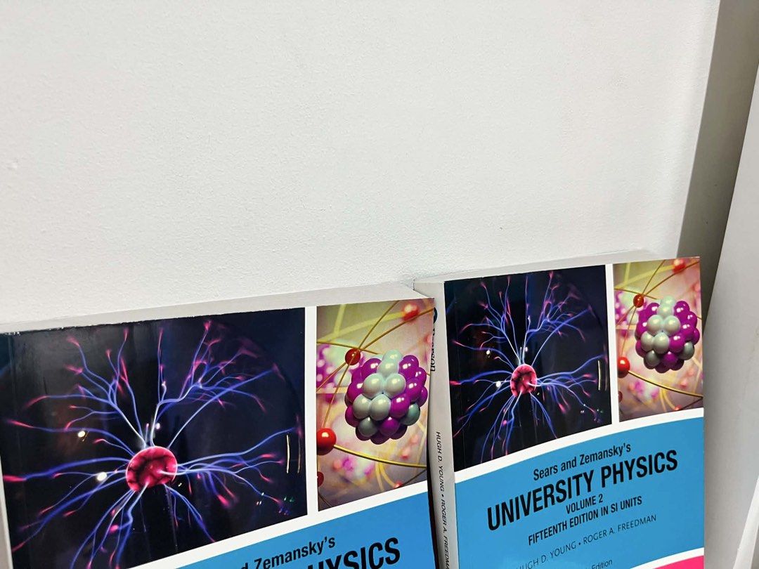 [SHS BOOK] VOLUMES 1&2 PEARSON UNIVERSITY PHYSICS (Category: Textbooks) located in Manila. Submitted by maekotouru (Listing ID 1447197119, Image 2). Description: ❗️ Notes: complete pages, no highlights or writings PRICE: indiv ₱1,000; but take all for ₱1,600 MOP: gcash / paymaya / cash if meet-up MOD: grab / lalamove : sf will be shouldered by buyer 📍 IF MEET-UP: Intramuros / SM City Manila / SM North Edsa / Robinsons Ermita / near UST RFS: grad