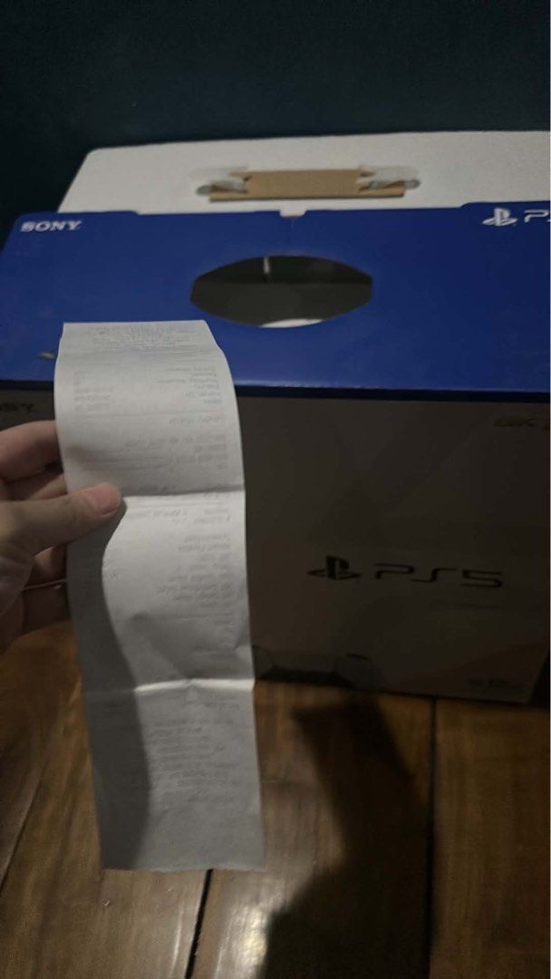 Sony PlayStation 5 Disc Edition Console (Category: PlayStation) located in Paranaque City. Submitted by domanog.good (Listing ID 1447163710, Image 3). Description: - PS5 Disc Version - Excellent working condition - Comes with original box - Includes original receipt - Ready for immediate pickup/shipping.