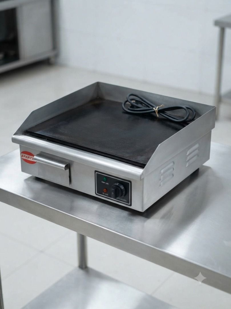 Sparta Electric Griddle – Excellent Condition | Fully Working (Category: Fryers) located in San Mateo. Submitted by charmmilesenterprise (Listing ID 1447180567, Image 1). Description: Selling a used Sparta Commercial Electric Griddle that is in good working condition. It has been tested and functions properly, making it ideal for restaurants, food stalls, cafés, catering businesses, or anyone looking for a reliable commercial griddle. Features: ✅