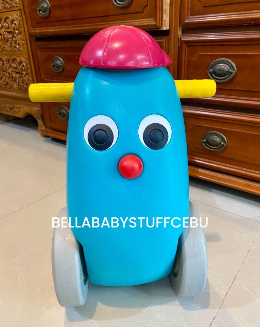 Step2 Cappy Coaster Kids Ride On (Category: Infant Playtime) located in Cebu City. Submitted by bellababystuffcebu (Listing ID 1447189576, Image 2). Description: Step2 Cappy Coaster Kids Ride On Preloved in Like New Condition SRP 3k Selling Low Please see video for reference https://fb.watch/I4wI8GrNRp/? PICK UP TALISAY, Cebu DELIVERY | SHIPPING BUYERS EXPENSE COD AVAILABLE via Grab Lalamove Maxim. Buyer will book for COD Payment NO COD OUTSIDE C