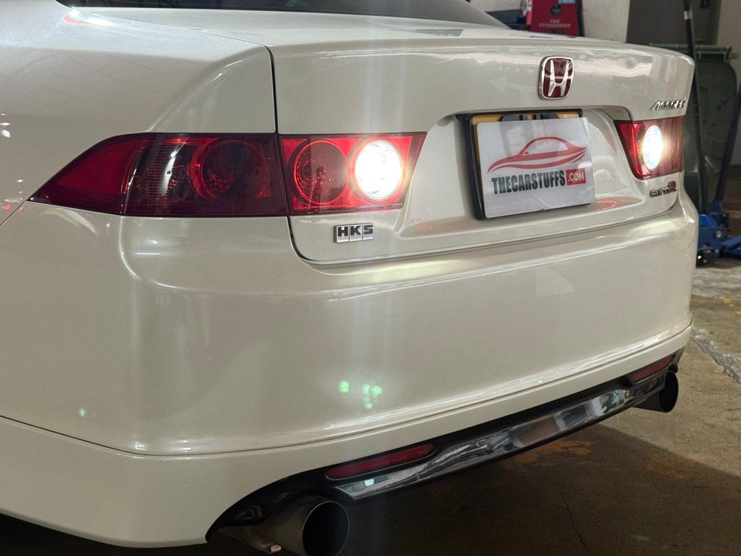 Strobe Effect Reverse Bulb (Category: Bodykits & Styling) located in Singapore. Submitted by isellcarshades (Listing ID 1447289311, Image 2). Description: Strobe effect reverse bulbs! *Book Your Appointment:* https://wa.me/message/FWMSIE4UEGP2C1 *Our Workshop:* Thecarstuffs/ MagneticCarshadesSG/WiperSG Blk 11, #01-118, North Spring BizHub 11 Yishun Industrial Street 1 S768089 *Operating Hours:* Monday to Saturday: 10am - 6:30pm Closed on Sundays 