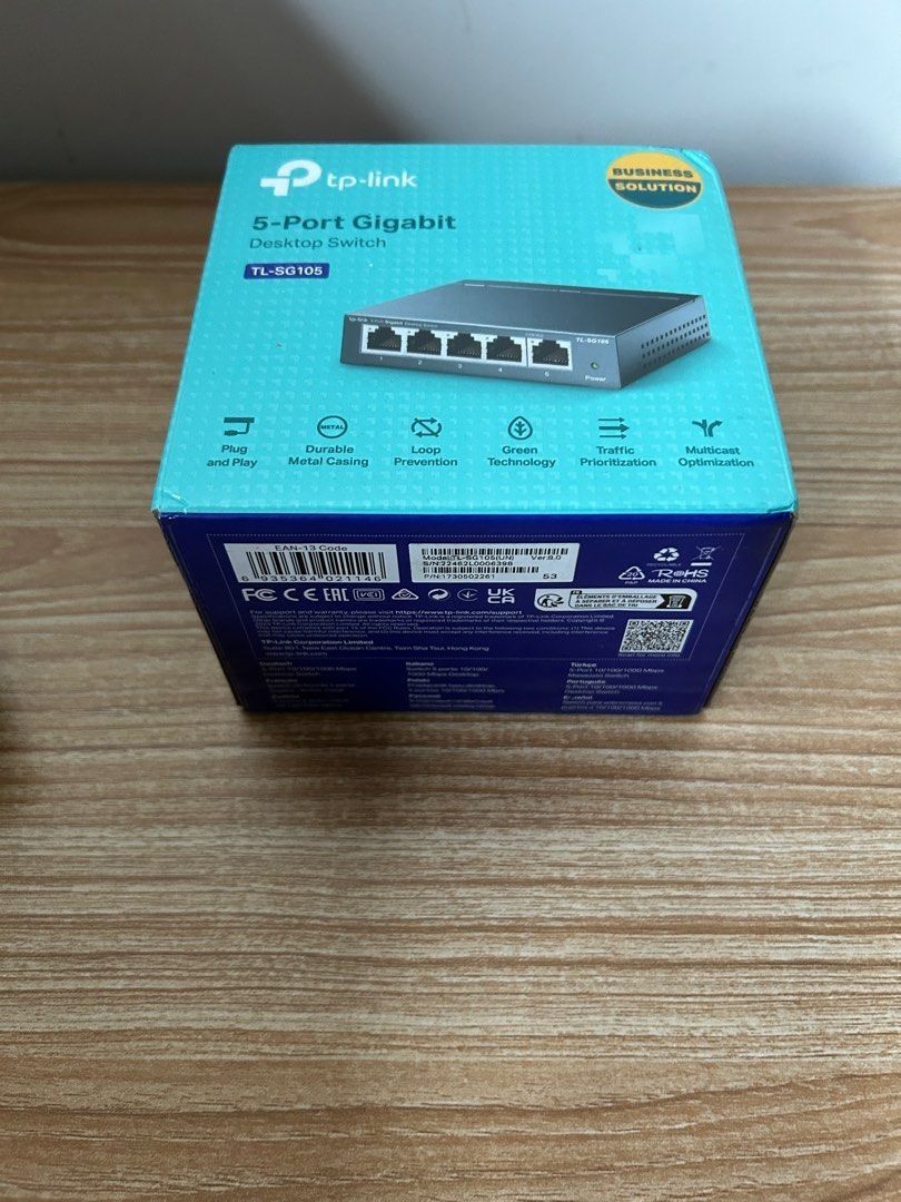 TP Link 5-port Gigabit desktop switch498252194828134400