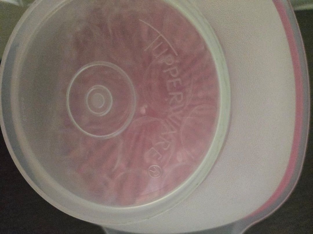 Tupperware Square Container with Red Lid498308588976230405