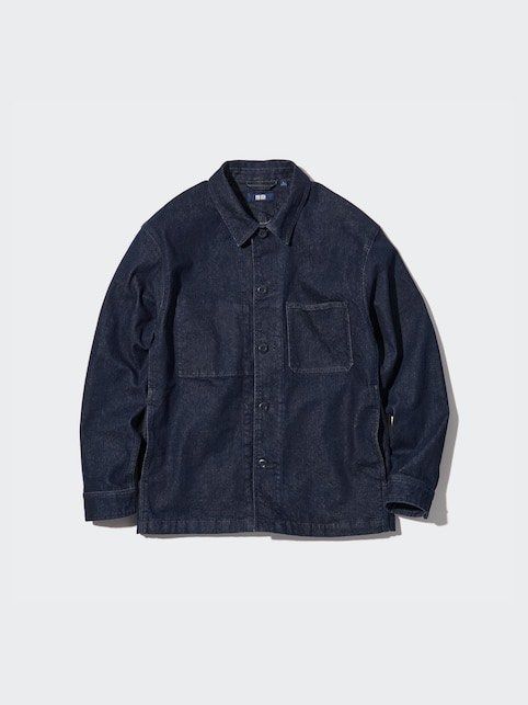 UNIQLO BRANDNEW DENIM JACKET (Category: Coats, Jackets and Outerwear) located in Quezon City. Submitted by hilligna (Listing ID 1447148231, Image 2). Description: Brandnew Uniqlo Denim Jacket Best fit! Sobrang gandang fit sa katawan Pasok sa Large at medium size. Sobrang ganda at kapal ng tela🥰 PM for interested buyer .