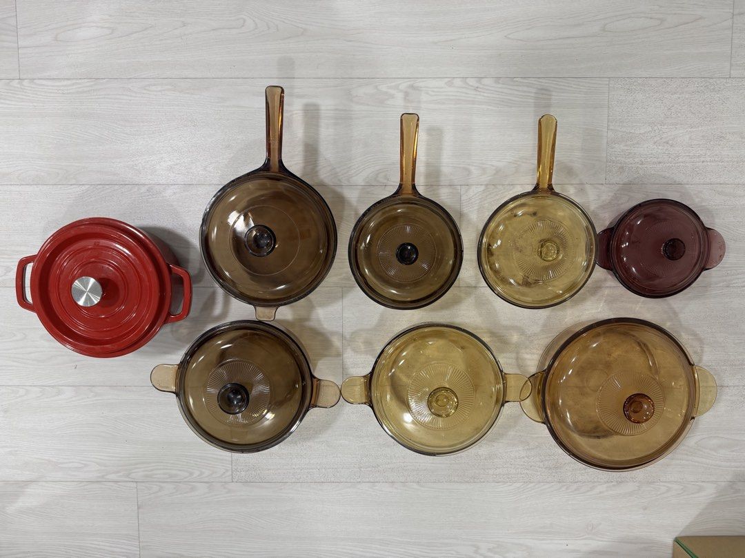Visions & Corning Pyrex Pots - Assorted Sizes498663388077117441